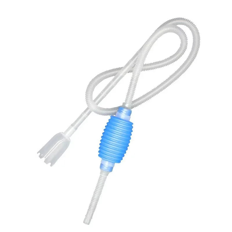 Siphon Aspirateur de Fond pour Aquarium (1,4 m) — Vidange & Nettoyage Semi-Automatique