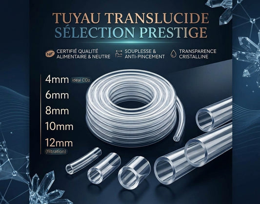 Tuyau Souple Transparent Haute Qualité — Aquascaping & Filtration