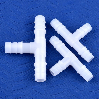 Raccords en T "Pagode" Blancs — Connexions Tuyauterie & CO2