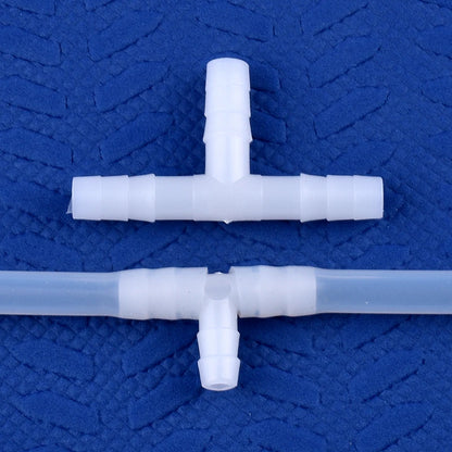 Raccords en T "Pagode" Blancs — Connexions Tuyauterie & CO2