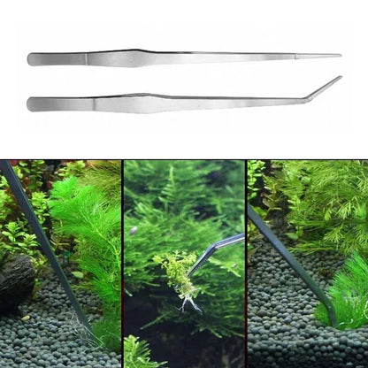 Pince d'Entretien pour Aquarium — Plantation Précise & Aquascaping
