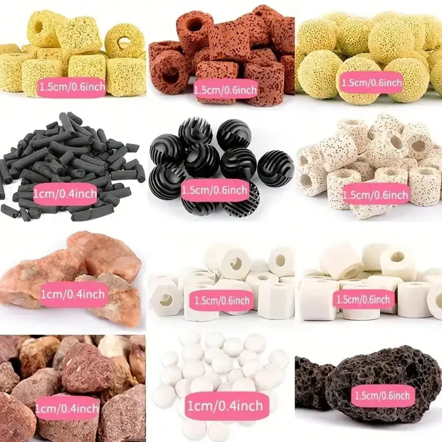 Mélange de Filtration Premium pour Aquarium — Filet 420 g