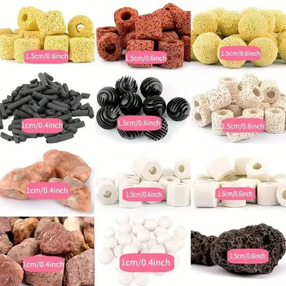 Mélange de Filtration Premium pour Aquarium — Filet 420 g