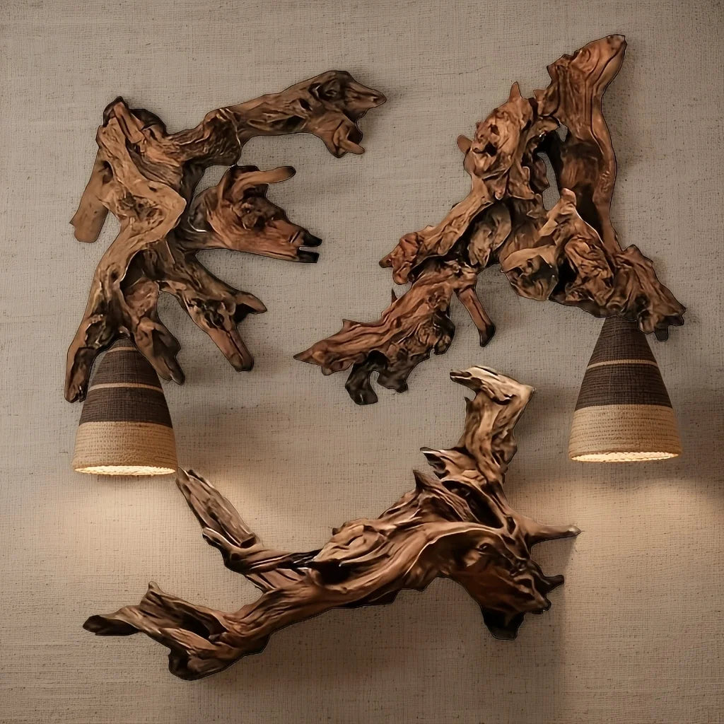 Racine de Bois Naturel pour Aquascaping & Décor d'Aquarium