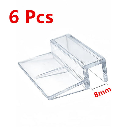Supports Acrylique pour Couvercle en Verre — Modèle Transparent