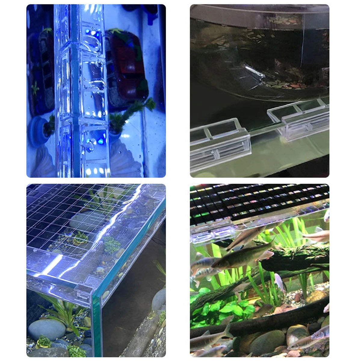 Supports Acrylique pour Couvercle en Verre — Modèle Transparent