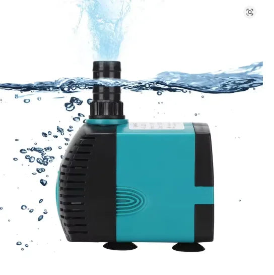 Pompe Submersible de Bassin Économe — Cascade & Filtration (3W à 60W)