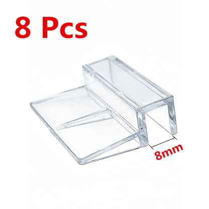 Supports Acrylique pour Couvercle en Verre — Modèle Transparent