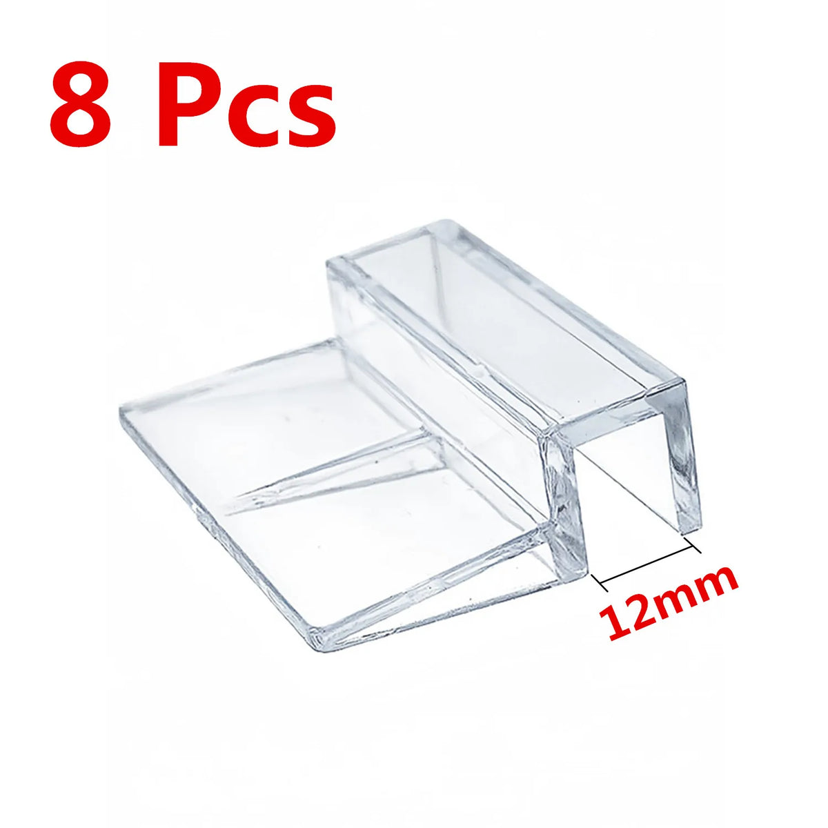 Supports Acrylique pour Couvercle en Verre — Modèle Transparent