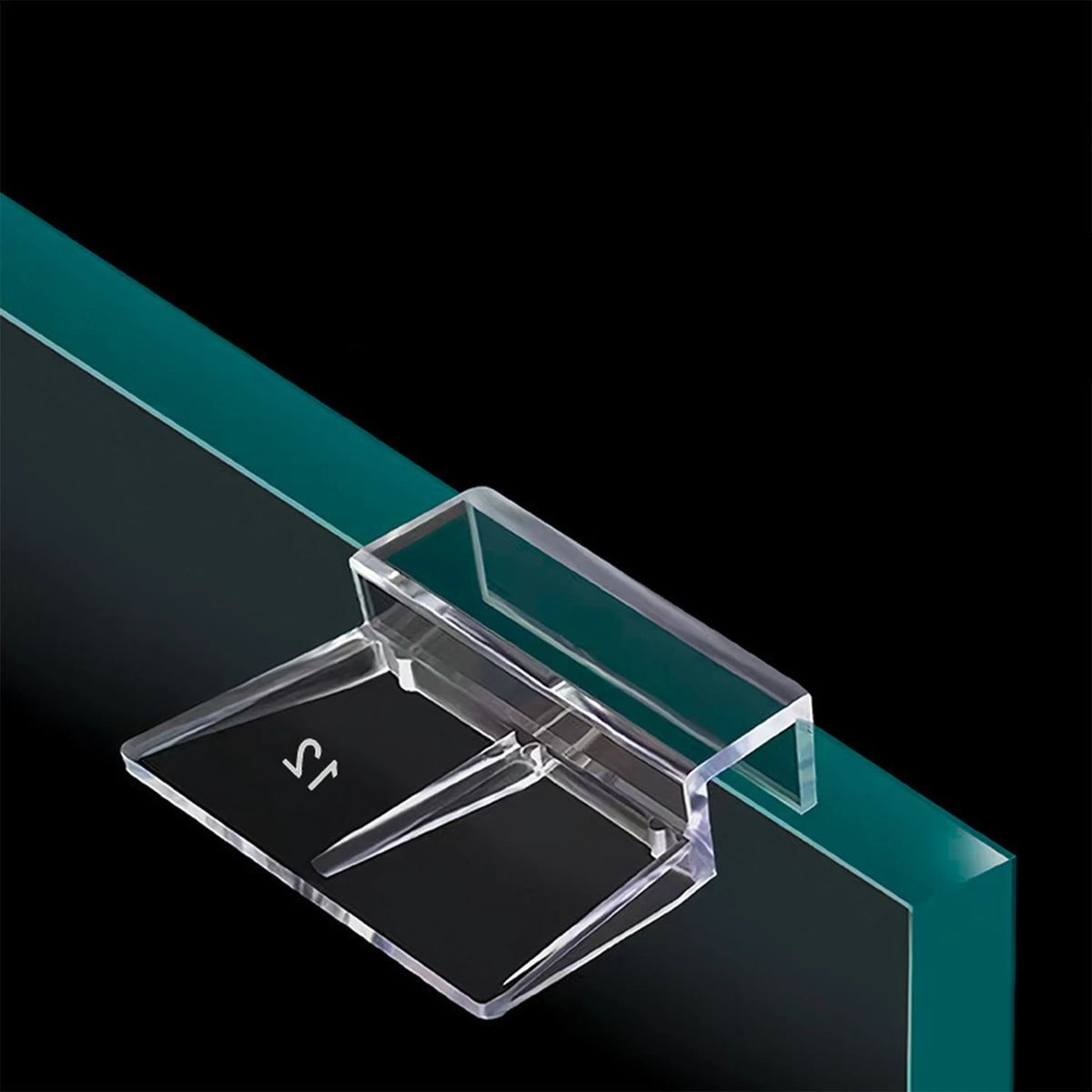 Supports Acrylique pour Couvercle en Verre — Modèle Transparent