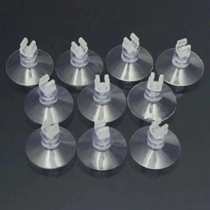 Lot de ventouses transparentes en PVC pour tuyaux d'aquarium et pompe à oxygène (disponible en pack de 5 ou 10 pièces)