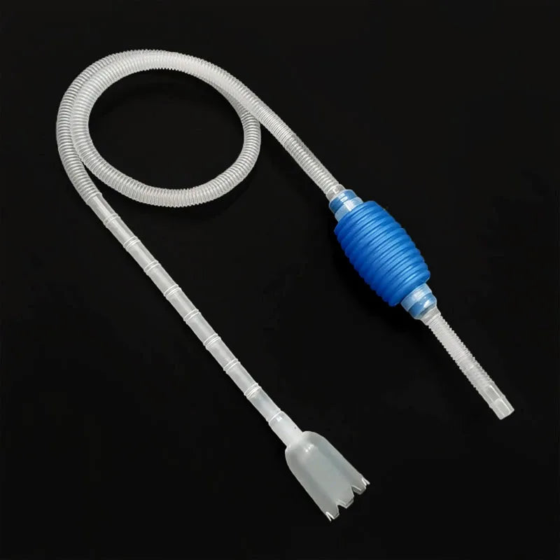 Siphon Aspirateur de Fond pour Aquarium (1,4 m) — Vidange & Nettoyage Semi-Automatique