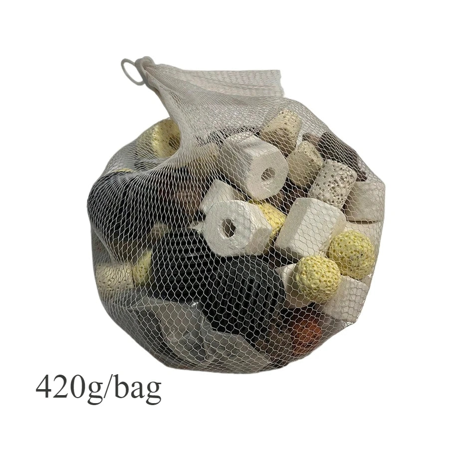 Mélange de Filtration Premium pour Aquarium — Filet 420 g