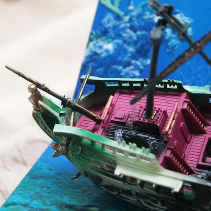 Décor Épave de Bateau pour Aquarium — Épave Fendue Grand Format