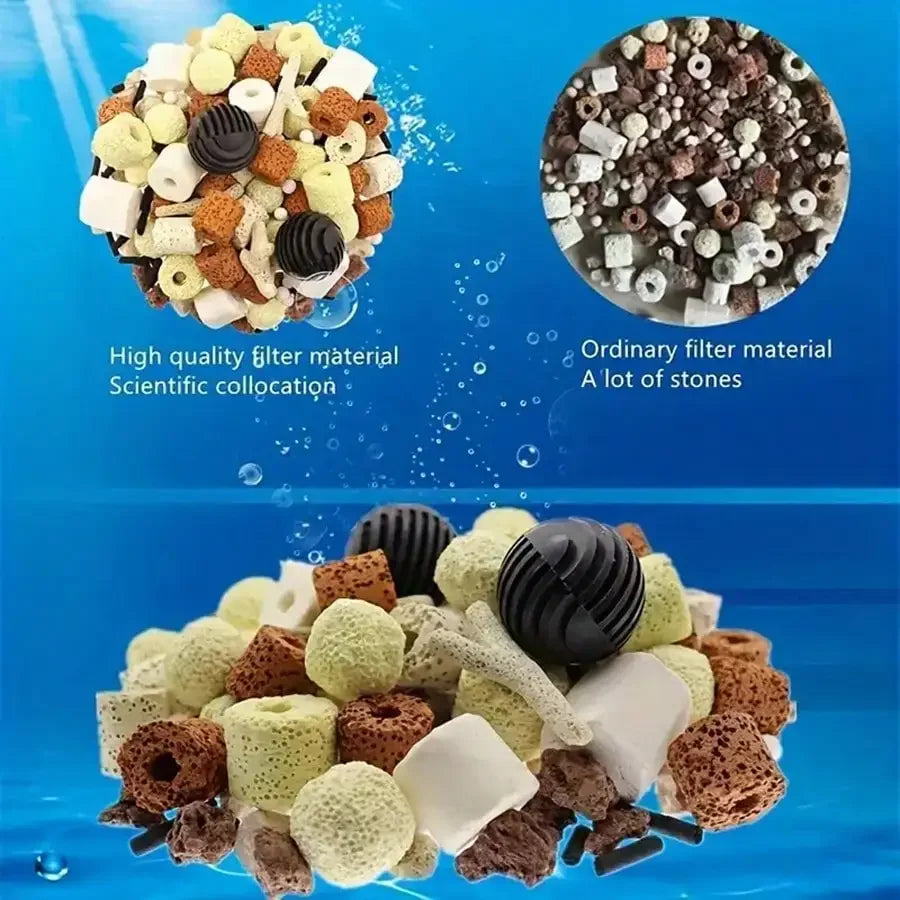 Mélange de Filtration Premium pour Aquarium — Filet 420 g